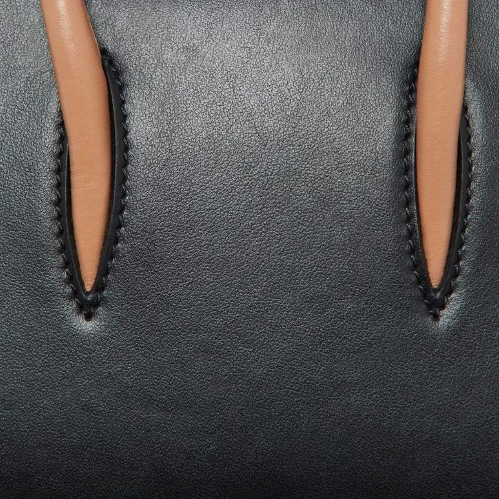 Christian Louboutin Black Leather Nano 2 Way Spike Paloma Tote - Picture 6 of 16